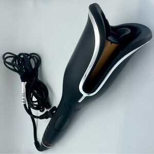 CHI Spin N Curl 1-inch Auto Rotating Ceramic Hair Curler Black, works well